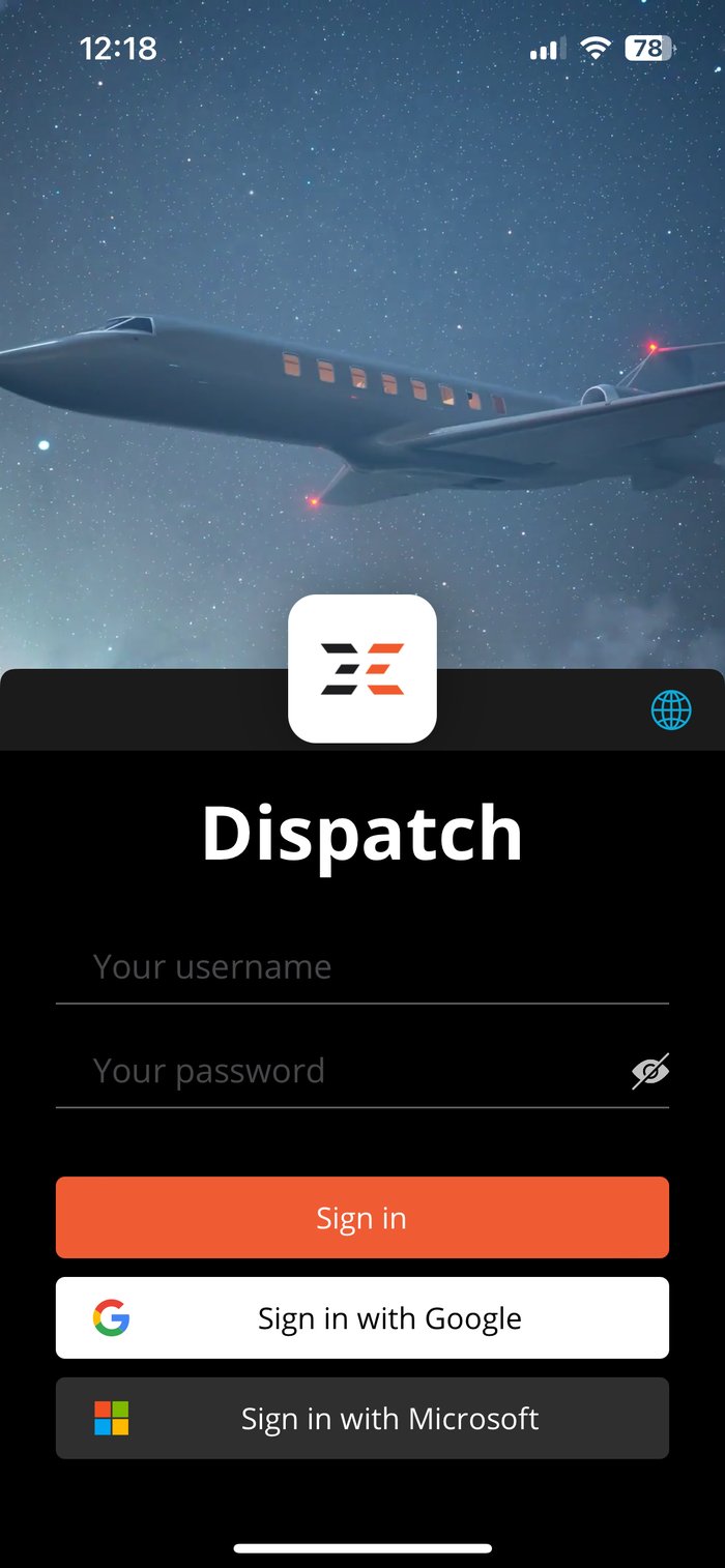 Dispatch app introduction